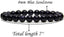 Angelstones Natural Blue Goldstone Genuine Semi-Precious Gemstones Healing 8mm Beaded Stretch Bracelet 7inch Unisex