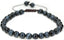 Natural A Grade Blue Tiger Eye Gemstone 6mm Round Beads Adjustable Braided Macrame Tassels Chakra Reiki Bracelets 7-9 inch Unisex
