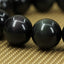 Natural A Grade Rainbow Obsidian Gemstones Healing Power Elastic Stretch 14mm Beads Beaded Bracelet 7inch Mens