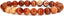 Natural Red Dream Agate Gemstone 8mm Round Beads Stretch Bracelet 7inch Unisex