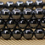 Natural Black Hematite Gemstone 8mm Round Beads Stretch Bracelet 7inch Unisex