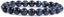 Natural A Grade Blue Tiger Eye Gemstone 8mm Round Beads Stretch Bracelet 7inch Unisex