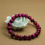 Natural AA Rose Tiger Eye Gemstone 8mm Round Beads Stretch Bracelet 7inch Unisex
