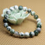 Natural Tree Agate Gemstone 8mm Round Beads Stretch Bracelet 7inch Unisex