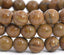 Natural Wood Jasper Gemstone 10mm Round Beads Stretch Bracelet 7inch Unisex