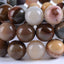 Natural Succor Creek Jasper Gemstone 10mm Round Beads Stretch Bracelet 7inch Unisex