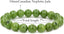 Natural A Grade Canadian Nephrite Jade Gemstone 10mm Round Beads Stretch Bracelet 7inch Unisex