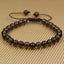 Natural A Grade Smoky Quartz Gemstone 6mm Round Beads Adjustable Bracelet 7inch Unisex