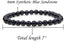Synthetic Blue Sandstone Gemstone 6mm Round Beads Stretch Bracelet 7inch Unisex