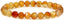 Natural Faceted Red Dream Agate Gemstone 8mm Round Beads Stretch Bracelet 7inch Unisex