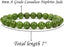 Angelstones Natural A Grade Canadian Nephrite Jade 8mm Round Beads Stretch Bracelet 7inch Unisex