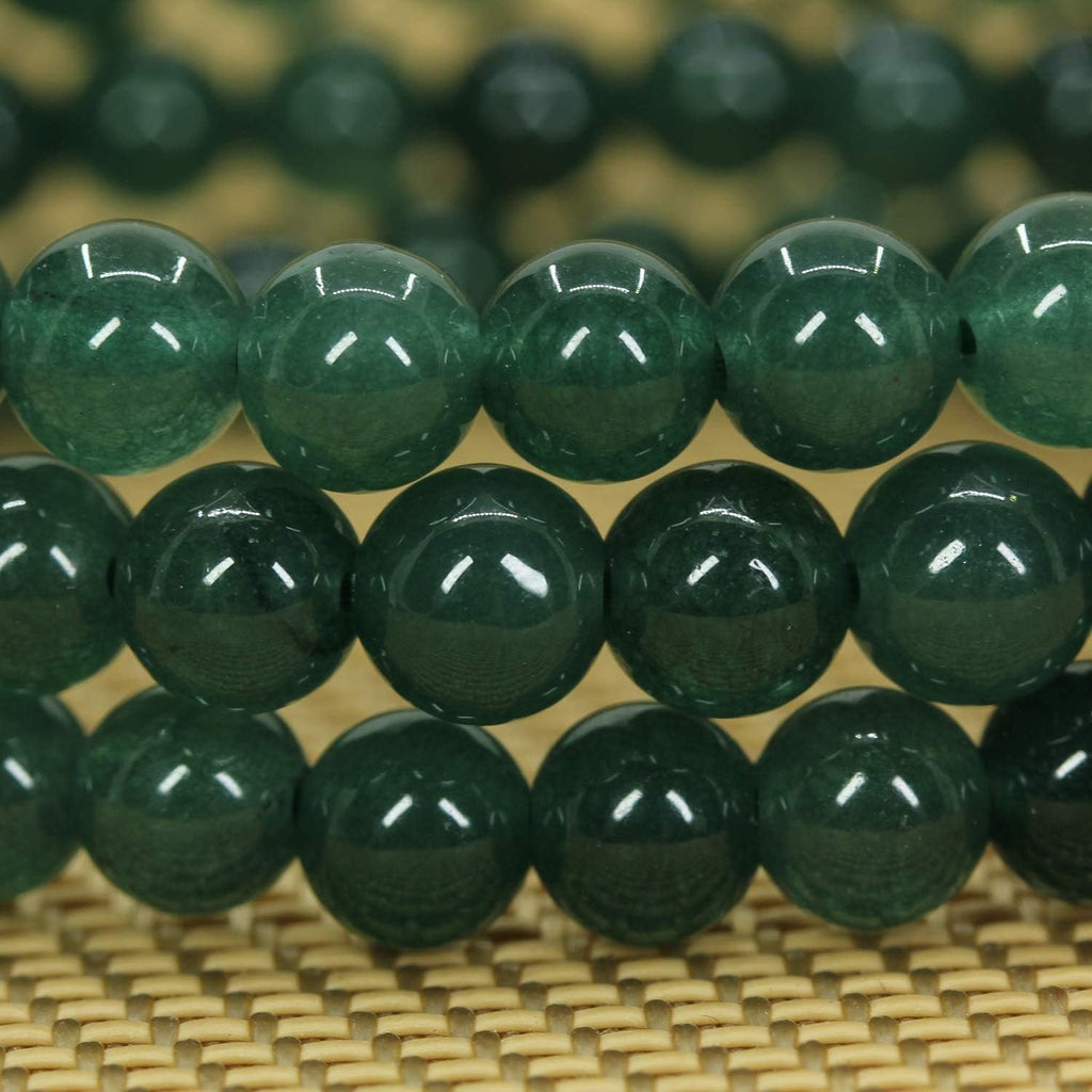 Natural Granite Jade Gemstone 6mm Round Beads Stretch Bracelet 7inch Unisex