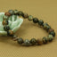 Natural Rhyolite Jasper Gemstone 8mm Round Beads Stretch Bracelet 7inch Unisex