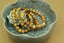 Natural Crazy Lace Agate Gemstone 8mm Round Beads Stretch Bracelet 7inch Unisex