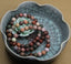 Natural Imperial Jasper Handmade Gemstone 8mm Round Beads Elastic Bracelet 7inch Unisex