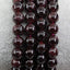 Natural A Grade Red Garnet Gemstone 8mm Round Beads Stretch Bracelet 7inch Unisex