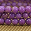 Angelstones Natural A Grade Lavendar Phosphosiderite Gemstone 6mm Round Beads Stretch Bracelet 7inch Unisex