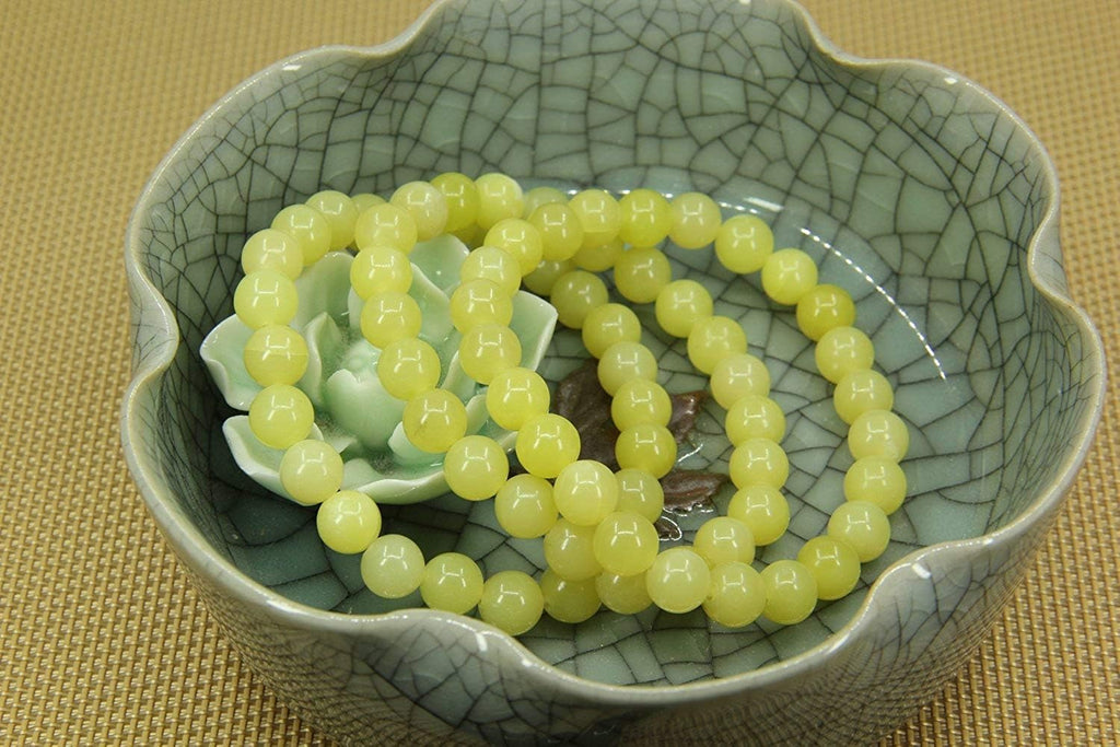 Natural Blood Quartz Gemstone 8mm Round Beads Stretch Bracelet 7inch Unisex