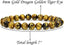 Angelstones Natural Gold Dragon Golden Tiger Eye 8mm Round Beads Stretch Bracelet 7inch Unisex