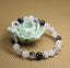 Natural A Grade Black Rutilated Quartz Crystal Gemstone 8mm Round Beads Stretch Bracelet 7inch Unisex