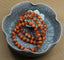 Natural Orange Tiger Eye Gemstone 8mm Ball Beads Stretch Bracelet 7inch Unisex
