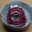 Natural AA Rose Tiger Eye Gemstone 8mm Round Beads Stretch Bracelet 7inch Unisex