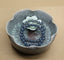 Natural Aqua Blue Aura Clear Quartz Handmade Gemstone 8mm Round Beads Elastic Bracelet 7inch Unisex