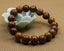 Angelstones Natural Tiger Skin Jasper Genuine Semi-Precious Gemstones Healing 10mm Beaded Stretch Bracelet 7inch Unisex