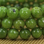 Natural A Grade Canadian Nephrite Jade Gemstone 10mm Round Beads Stretch Bracelet 7inch Unisex