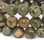 Natural Rhyolite Jasper Gemstone 10mm Round Beads Stretch Bracelet 7inch Unisex