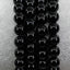 Natural Black Tourmaline Gemstone 8mm Round Beads Stretch Bracelet 7inch Unisex