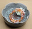 Natural Red Botswana Agate Handmade Gemstone 8mm Round Beads Elastic Bracelet 7inch Unisex