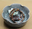 African Wood Agate Gem Semi Precious Gemstone 8mm Ball Beads Stretch Bracelet 7inch Unisex