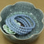 Natural Matte Angelite Gemstone 6mm Round Beads Stretch Bracelet 7inch Unisex