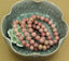 Angelstones Natural Pink Rhodonite Genuine Semi-Precious Gemstones Healing 10mm Beaded Stretch Bracelet 7inch Unisex
