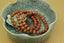 Synthetic Goldstone Gemstone 8mm Round Beads Stretch Bracelet 7inch Unisex