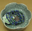 Angelstones Natural Lapis Chrysocolla Gemstone 6mm Round Beads Stretch Bracelet 7inch Unisex