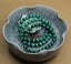 Natural AA Grade Malachite Gemstone 8mm Round Beads Stretch Bracelet 7inch Unisex