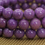 Angelstones Natural A Grade Lavendar Phosphosiderite Gemstones Healing 10mm Round Beads Elastic Stretch Beaded Bracelet 7inch Unisex
