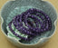 Natural African Amethyst Gemstone 6mm Round Beads Stretch Bracelet 7inch Unisex