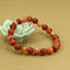 Natural Red Dream Agate Gemstone 8mm Round Beads Stretch Bracelet 7inch Unisex