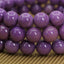 Angelstones Handmade Gemstone 10mm A Grade Lavendar Phosphosiderite Round Beads Adjustable Braided Macrame Tassels Chakra Reiki Bracelets 7-9 inch Unisex